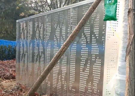 武漢景觀衝孔鋁扣板安裝